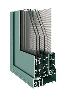 YLJ122A系列隔热推拉窗(隐排)