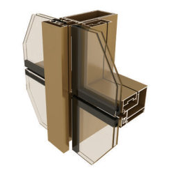 GRMD系列隔热半隐框幕墙