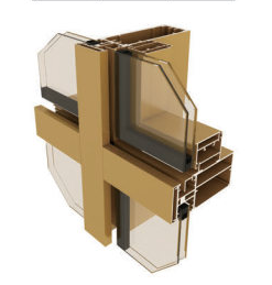 125、185系列明框幕墙