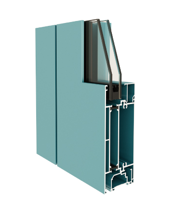 GRD56系列隔热内开平开门