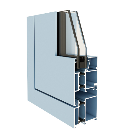 55A系列隔热平开门
