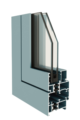 50G系列隔热内平开窗