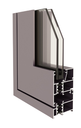 55A系列隔热外平开窗