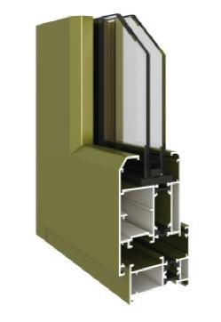 55C系列隔热外平开窗系列