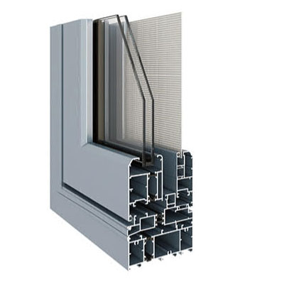 108C系列隔热窗纱一体窗(内外平框、隐排水)
